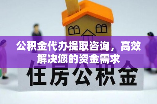 广饶公积金代办提取咨询，高效解决您的资金需求