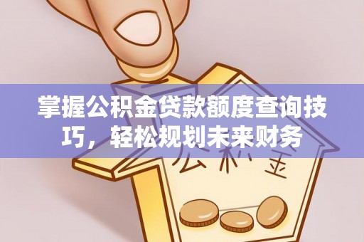 广饶掌握公积金贷款额度查询技巧，轻松规划未来财务
