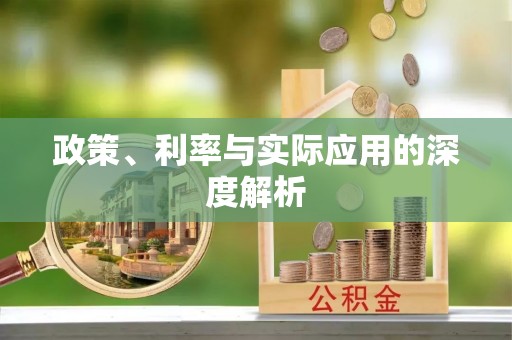 广饶政策、利率与实际应用的深度解析
