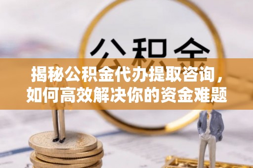 广饶揭秘公积金代办提取咨询，如何高效解决你的资金难题