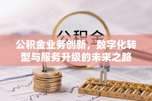 广饶公积金业务创新，数字化转型与服务升级的未来之路