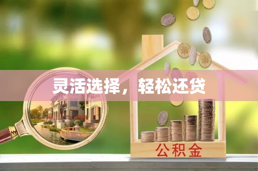 广饶灵活选择，轻松还贷