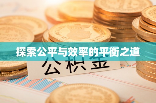 广饶探索公平与效率的平衡之道