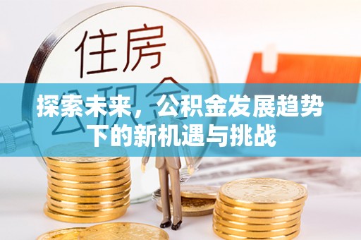 广饶探索未来，公积金发展趋势下的新机遇与挑战