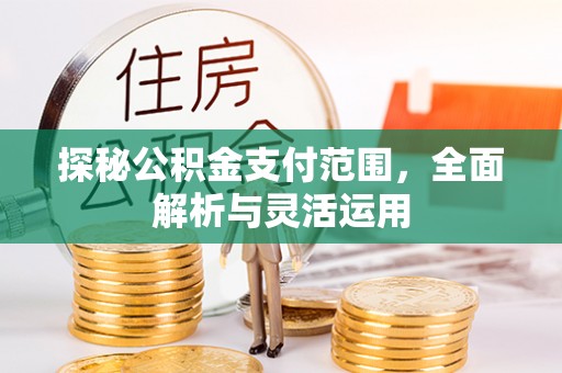 广饶探秘公积金支付范围，全面解析与灵活运用