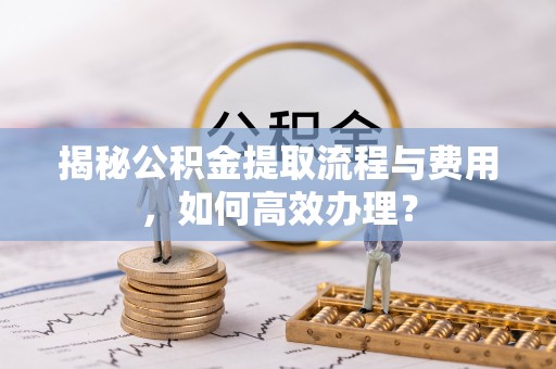 广饶揭秘公积金提取流程与费用，如何高效办理？